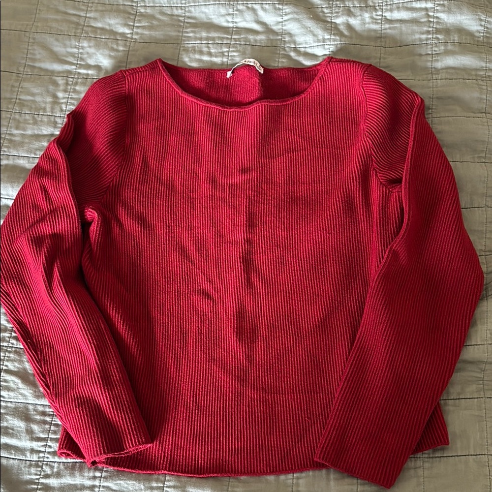 Women's Red Sweater
